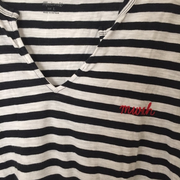 Madewell “mwah” 💋 tee - Picture 7 of 7